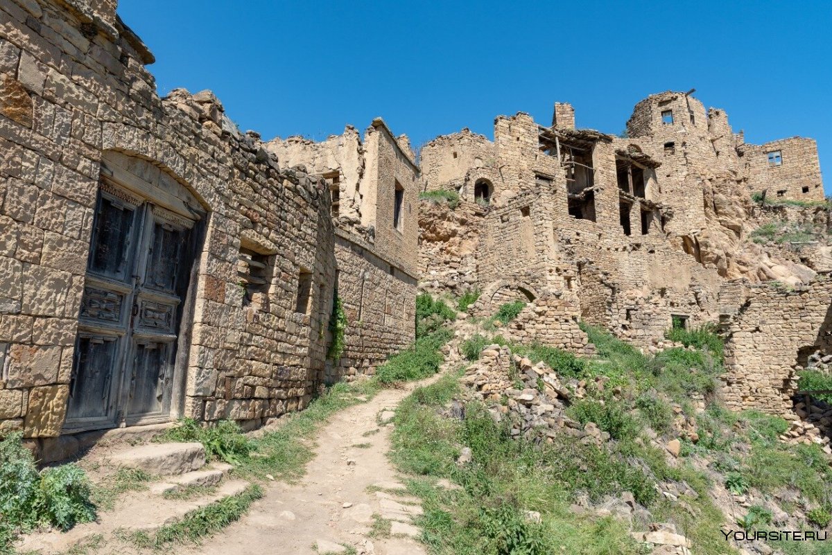 Село призрак в Дагестане Гамсутль