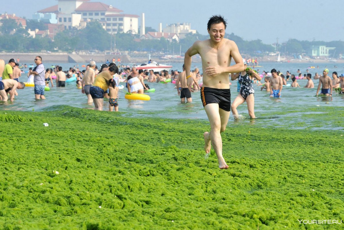 Детские пляжи в Китае