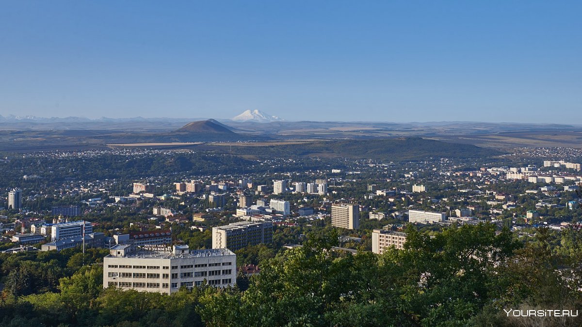 Вид на Эльбрус с Бештау