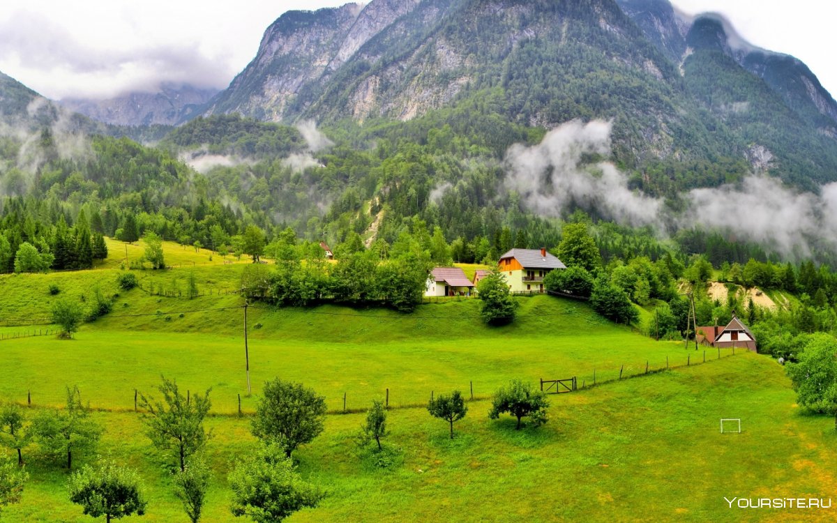 Словения холмы
