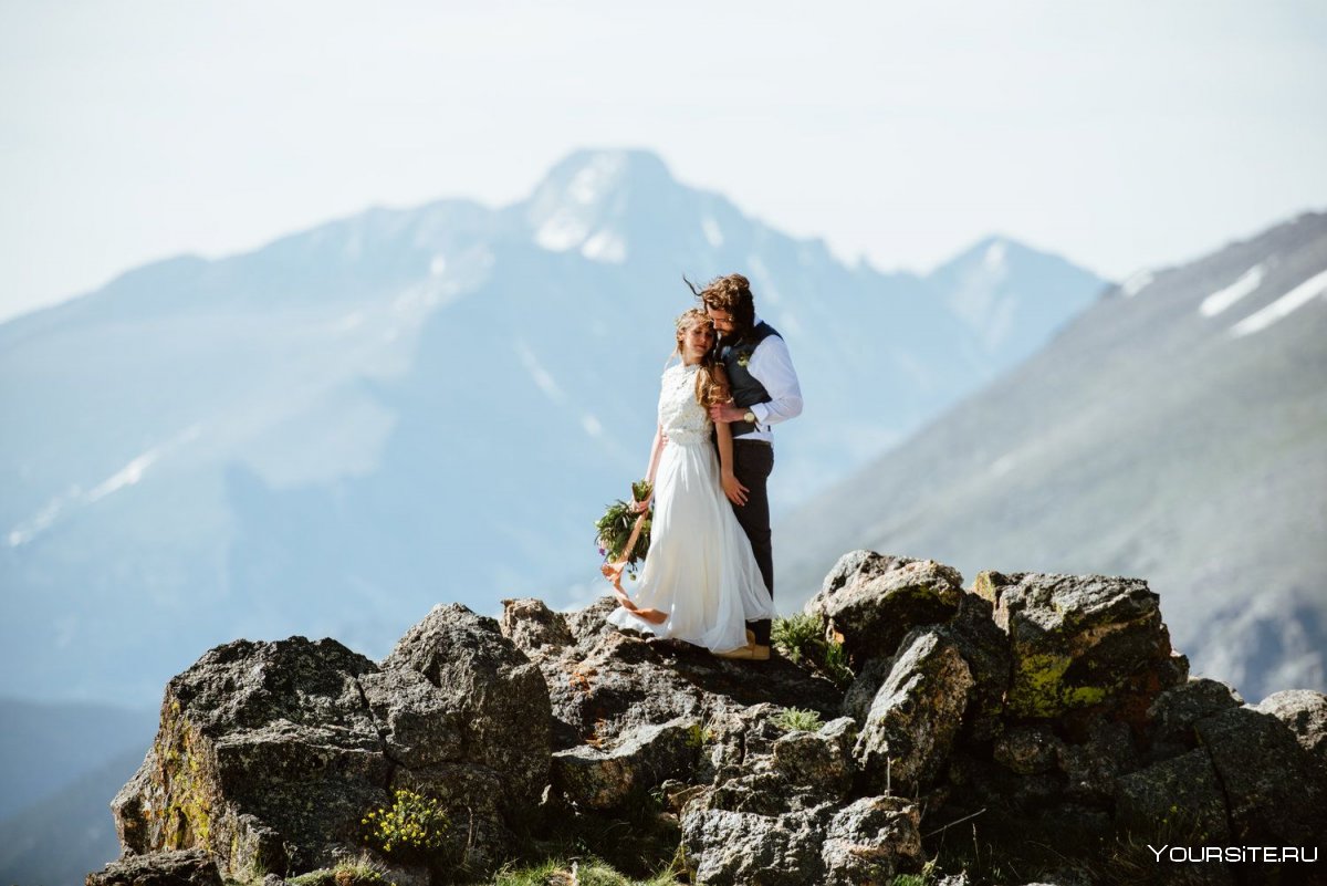 Свадебная тематика в горах