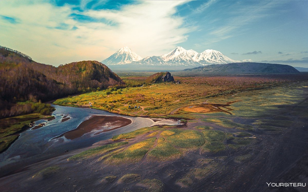 Вулканы Камчатки