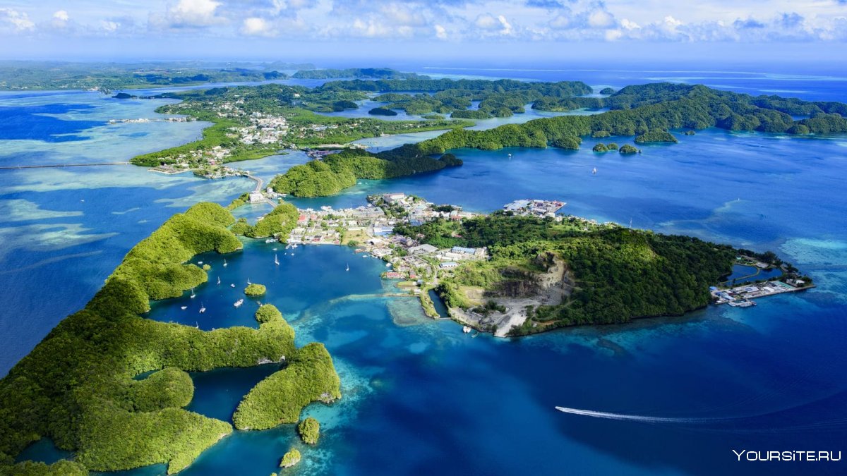 Остров Палау Микронезия