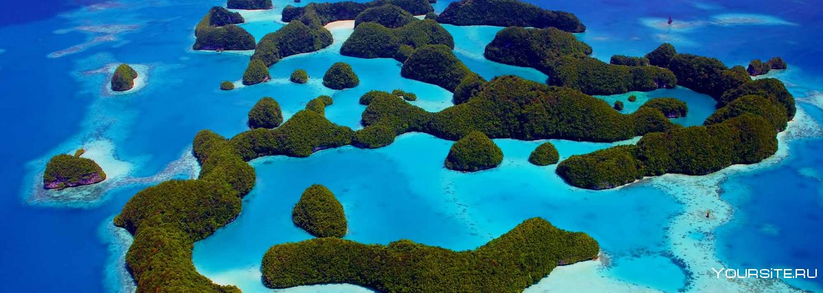 Остров Кусаие в Микронезии