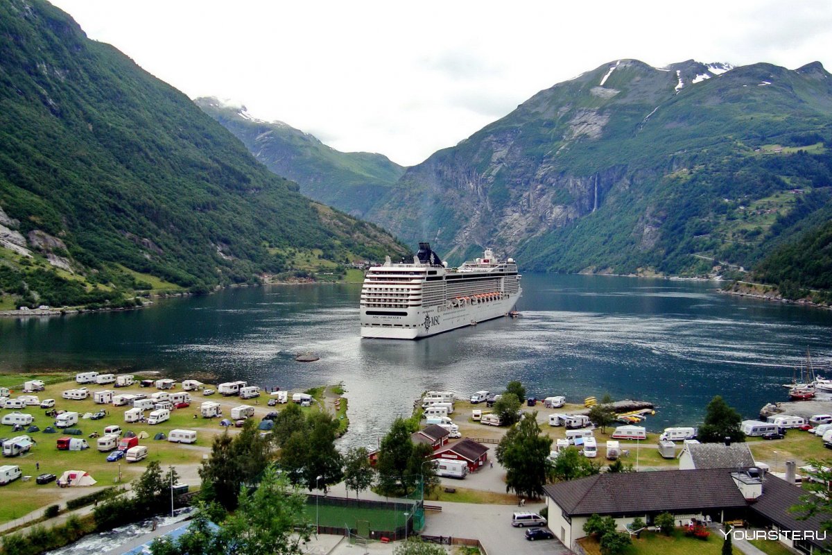 Гейрангер-Фьорд MSC Норвегия