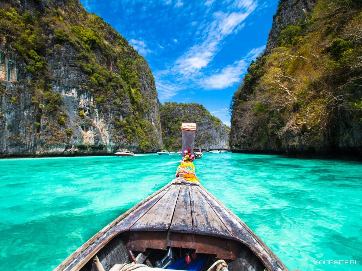 Таиланд Пхи Пхи лодки