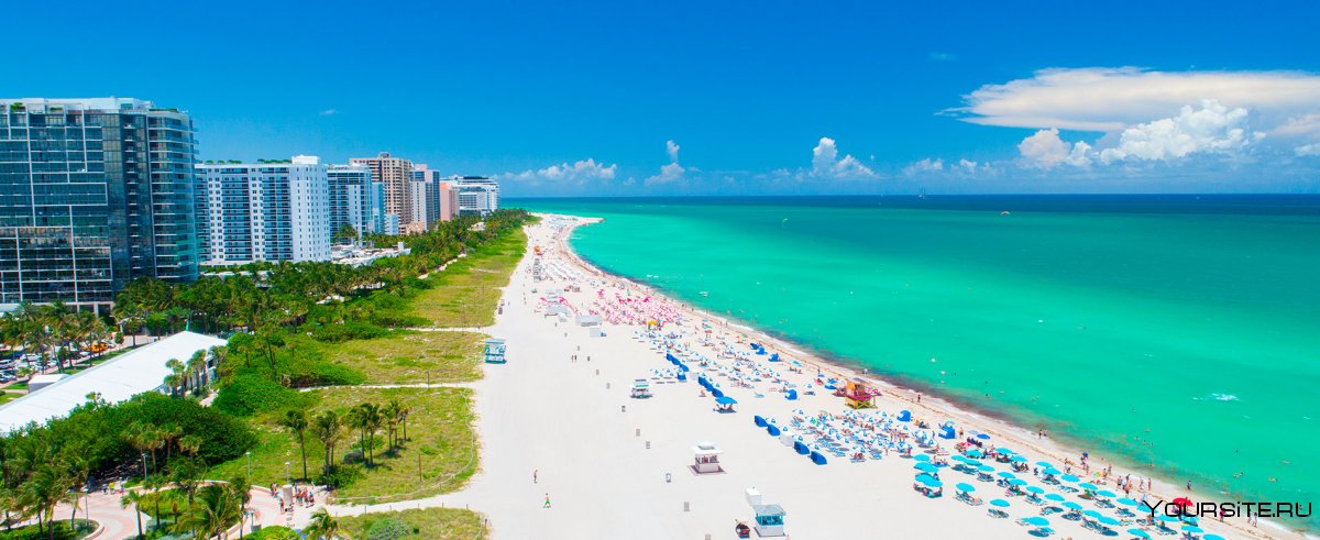 Майами Флорида пляж Малибу