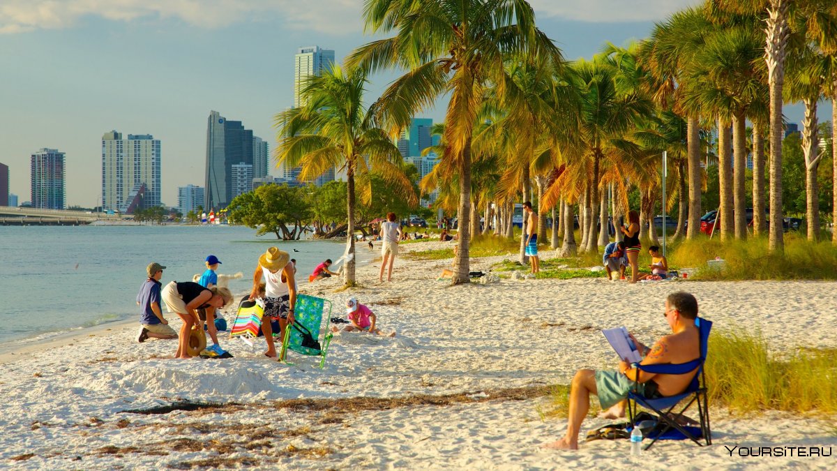Америка пляж в Майами