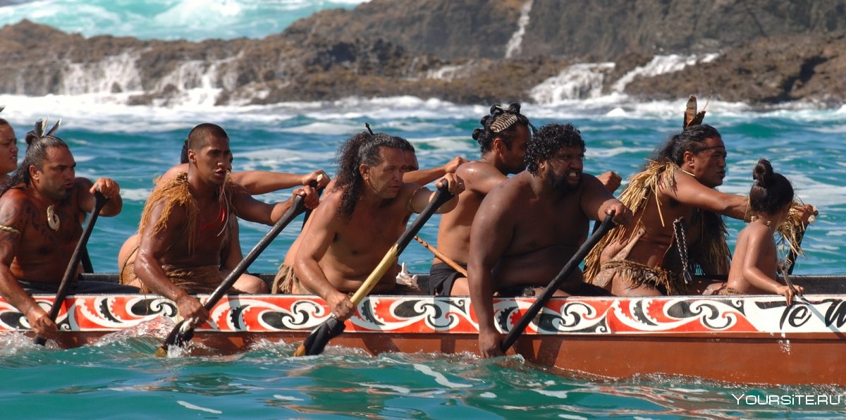 Жители Полинезии