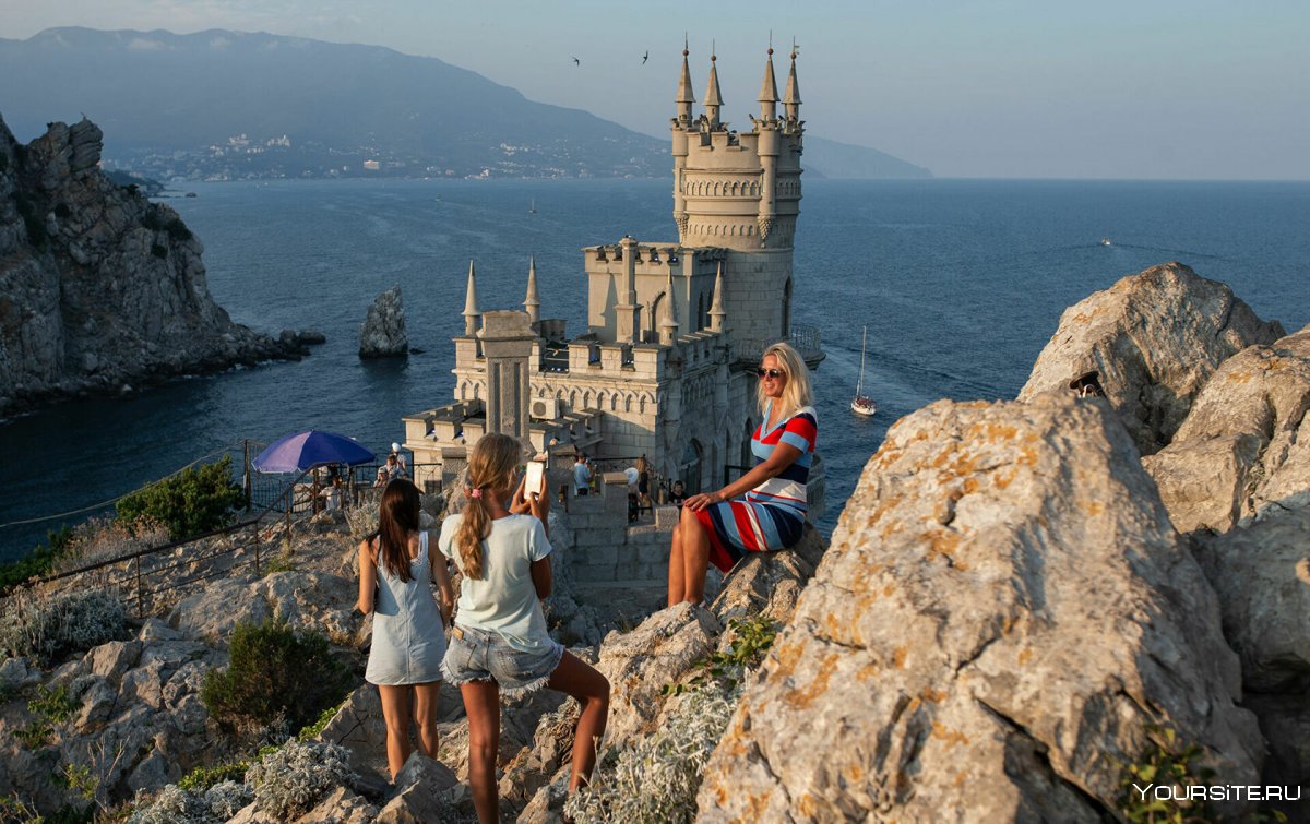 Гора ай-Петри в Крыму вид с моря