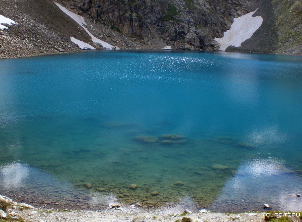 Голубое озеро Карачаево-Черкесия