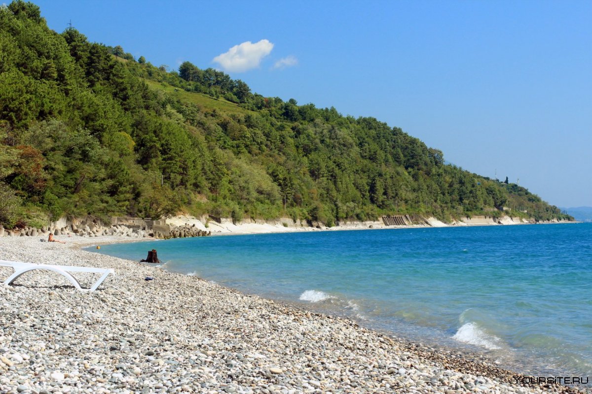 Абхазия Абхазия Гагра пляж