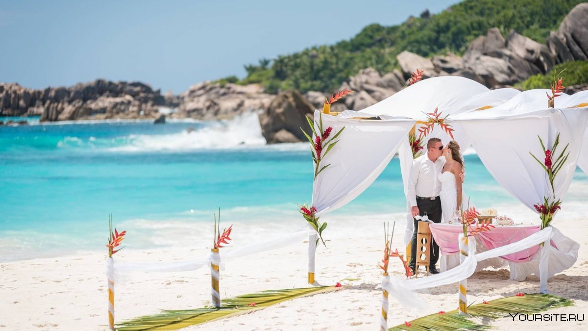 Свадебная церемония на островах