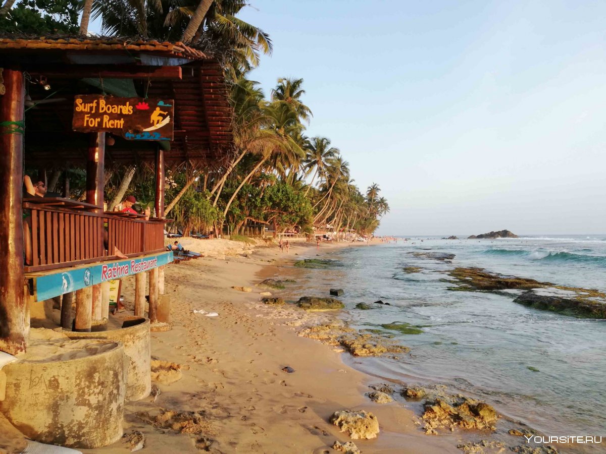 Виджайя Шри Ланка пляж