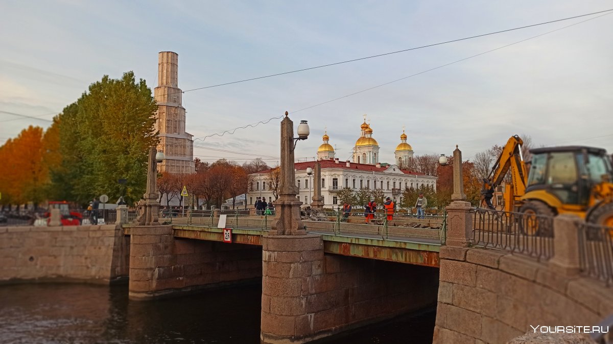 Пикалов мост в Санкт-Петербурге Семимостье
