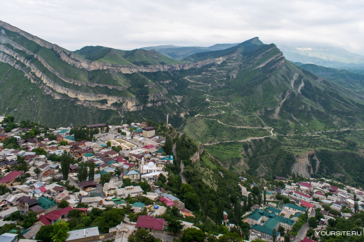 Поселок Гуниб Дагестан