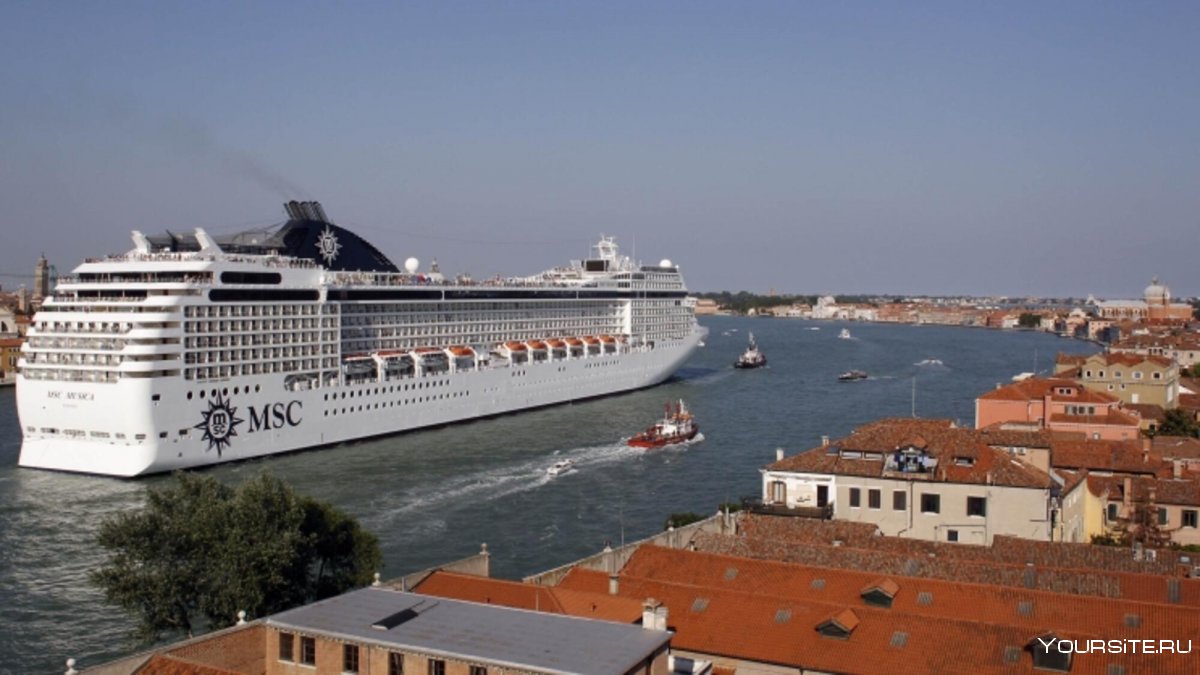 MSC magnifica Венецианский порт
