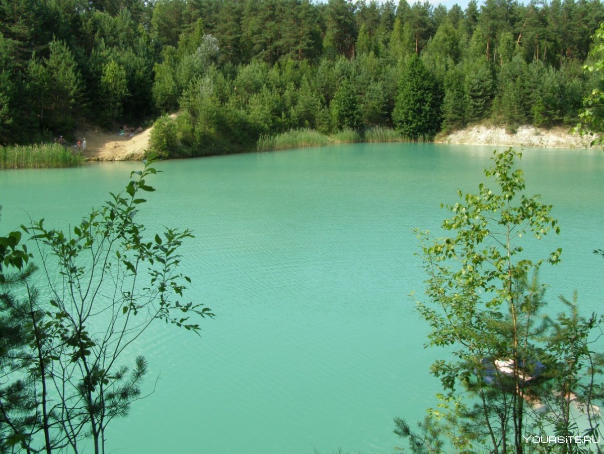 Голубое озеро Фосфоритный