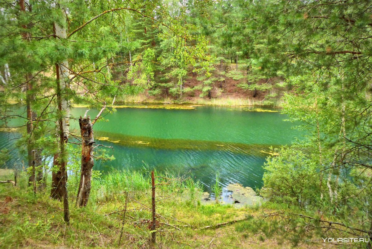 Голубое озеро Ухта