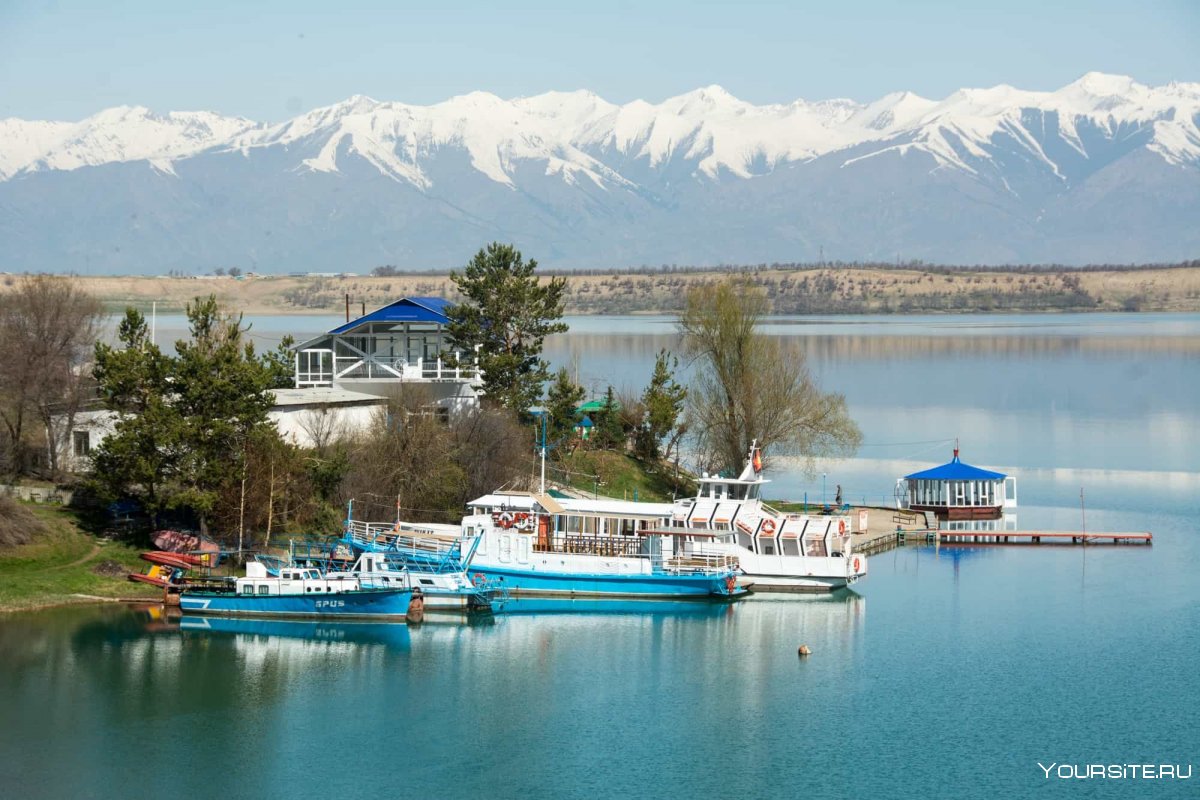 Пристань Пржевальск Киргизия