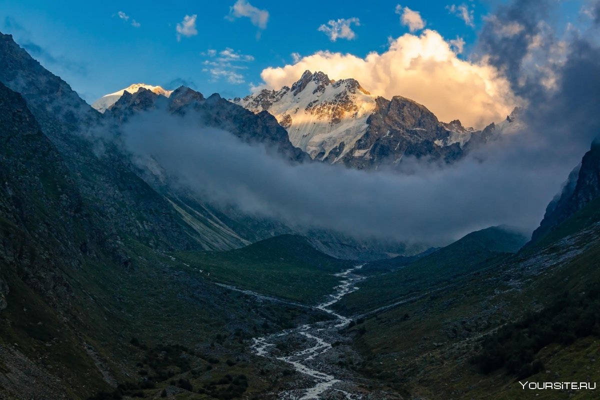 Ущелье Безенги Кабардино Балкария