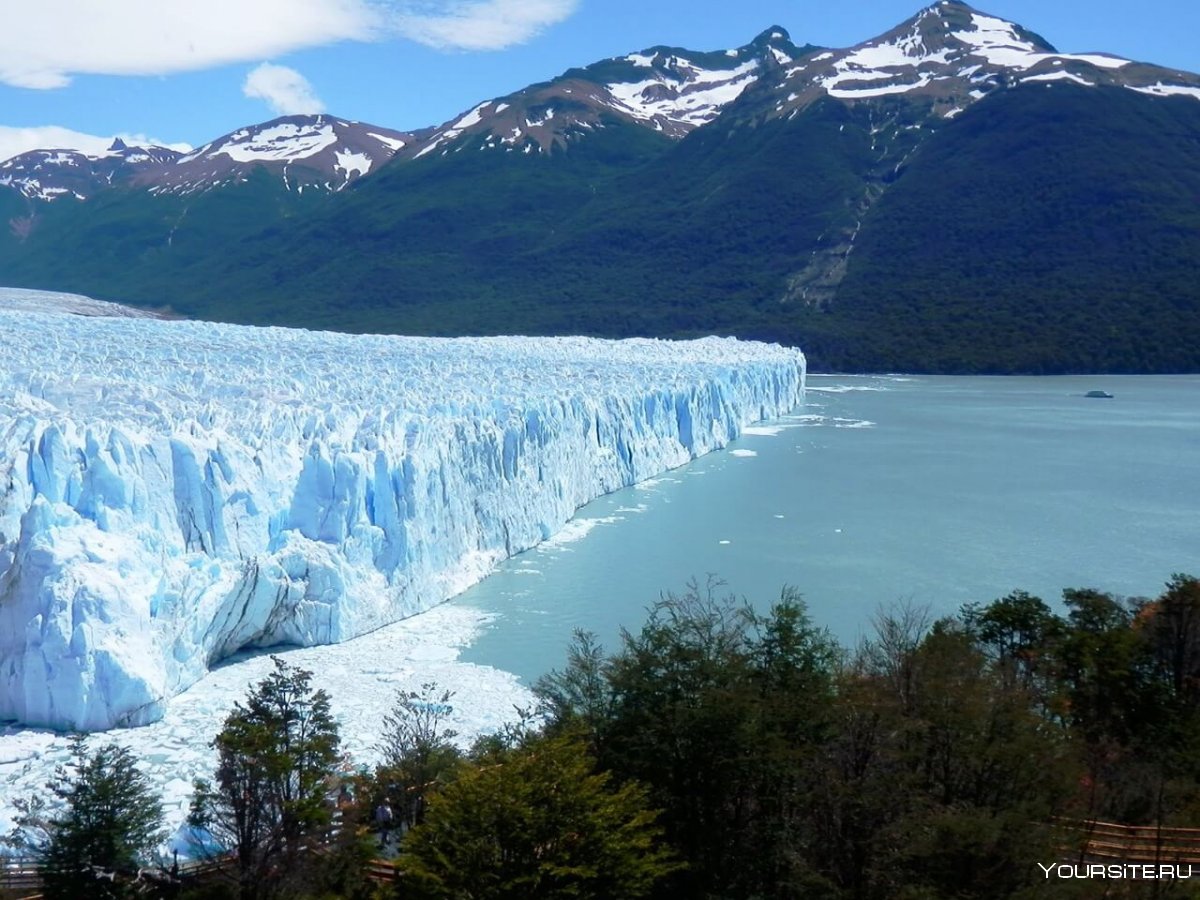 Ледник Перито Морено Южная Америка