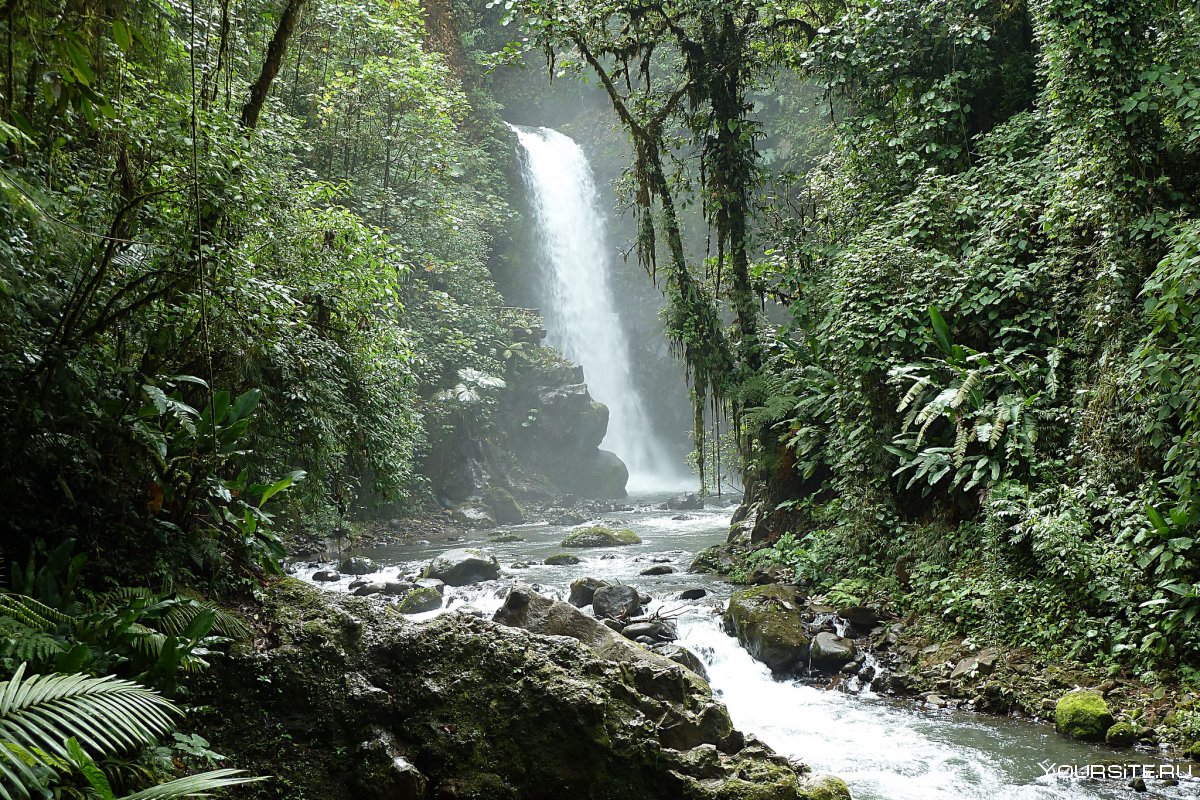 Доминикаль-Коста-Рика водопад