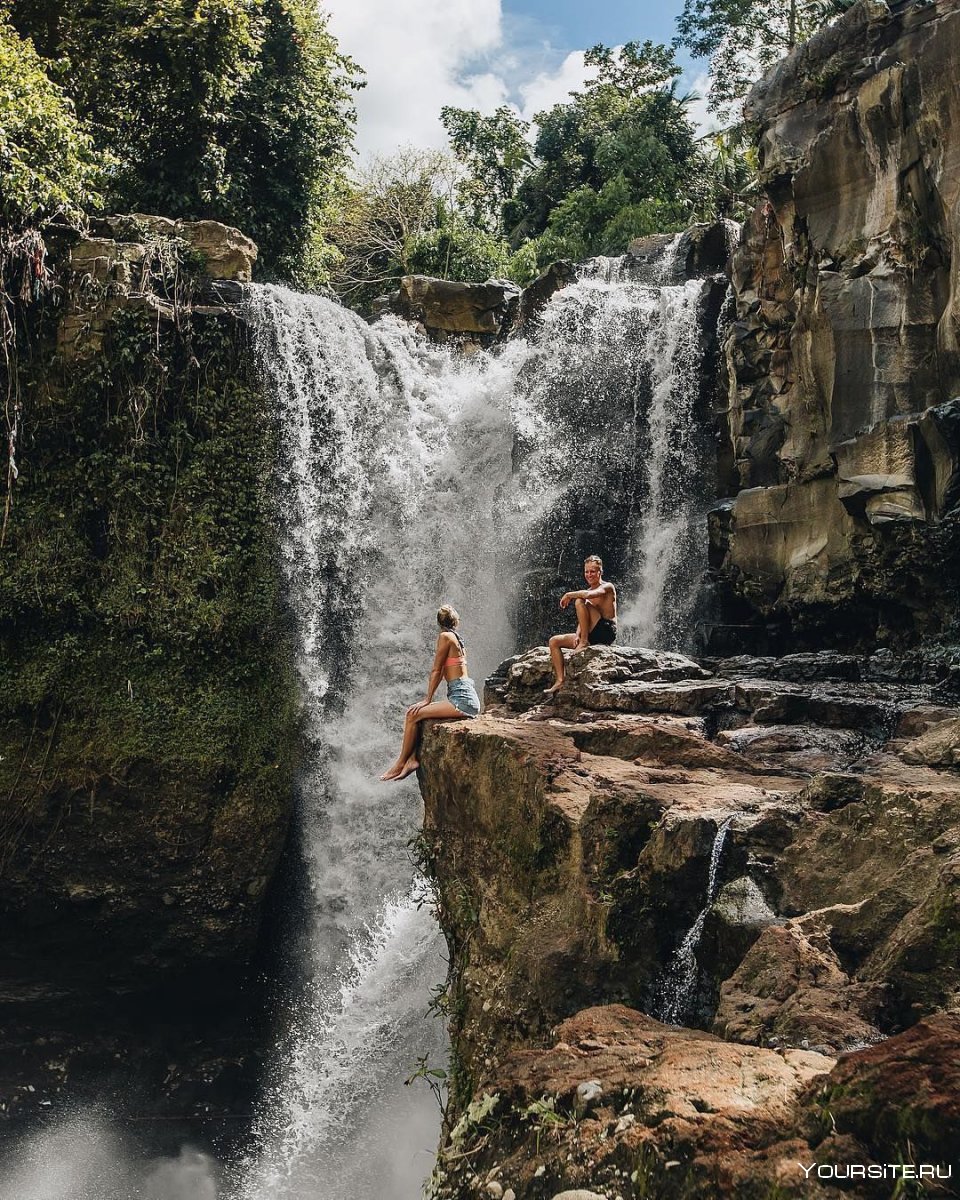 Индонезия Бали водопад