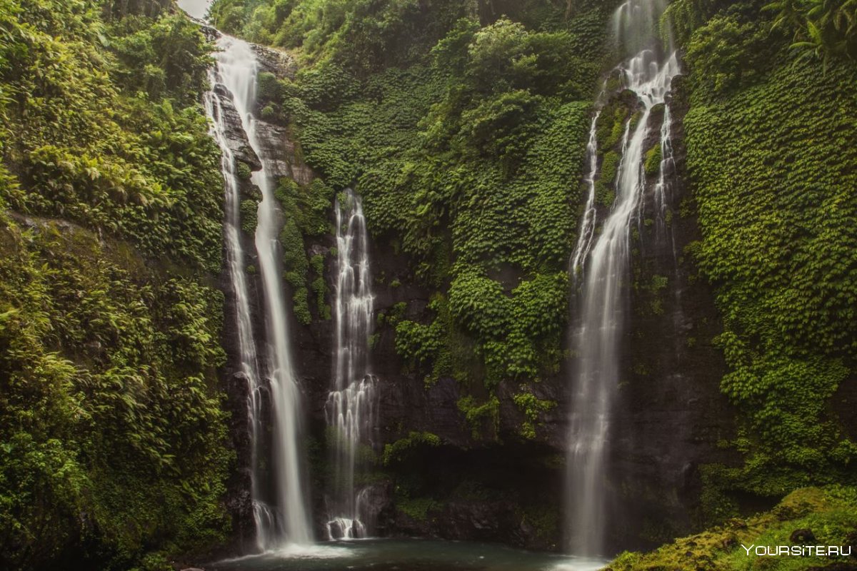 Водопад Тегенунган, Бали, Индонезия