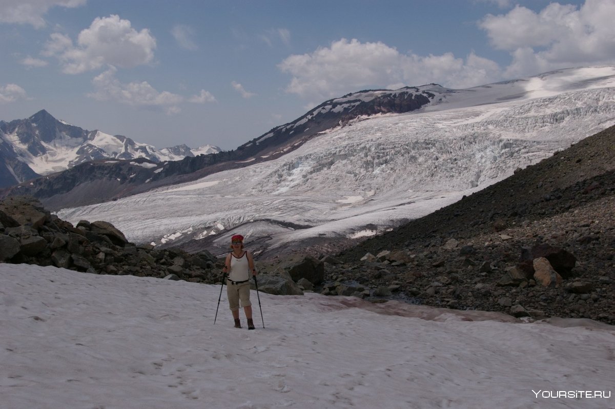 Экскурсии на ледник на Эльбрусе