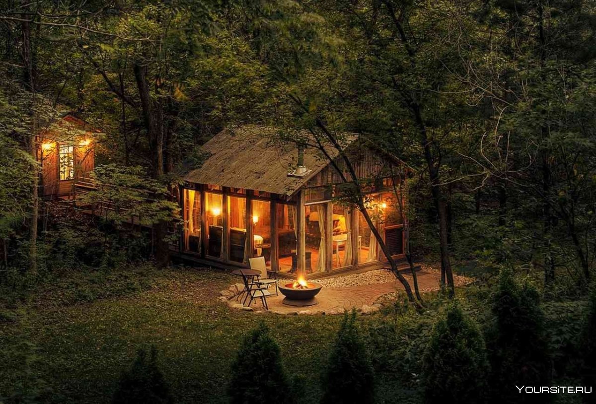 Лесной домик для женщины