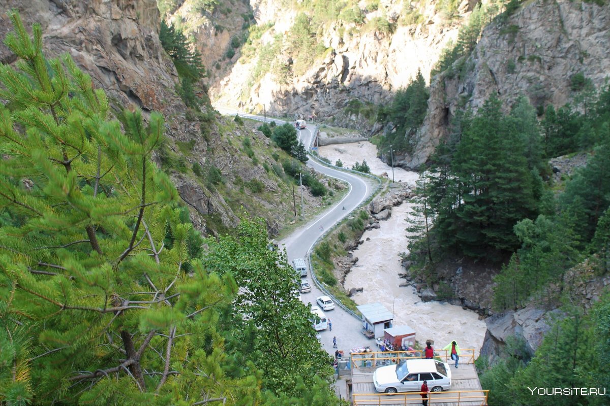 Ущелье Адыр-Су Кабардино-Балкария подъёмник