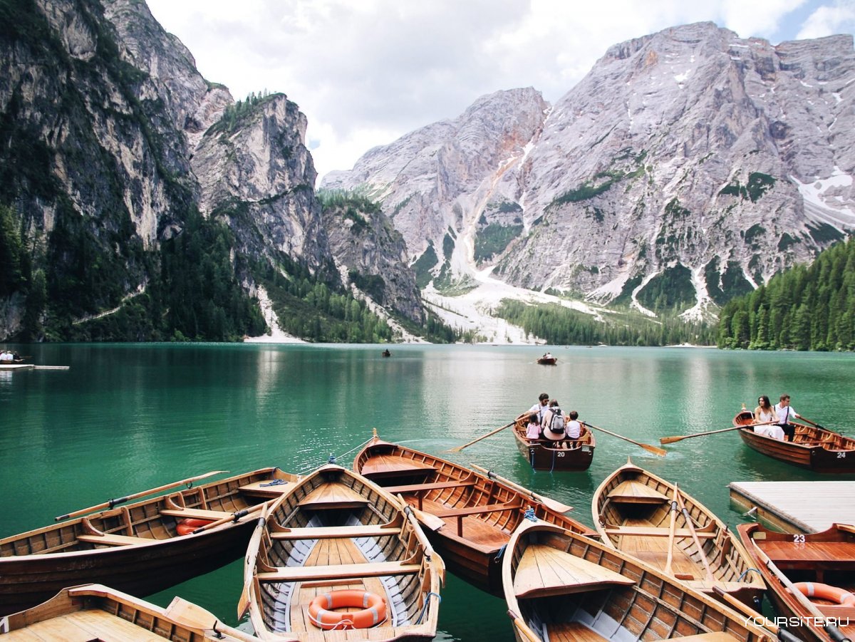 Озеро Браез в Италии