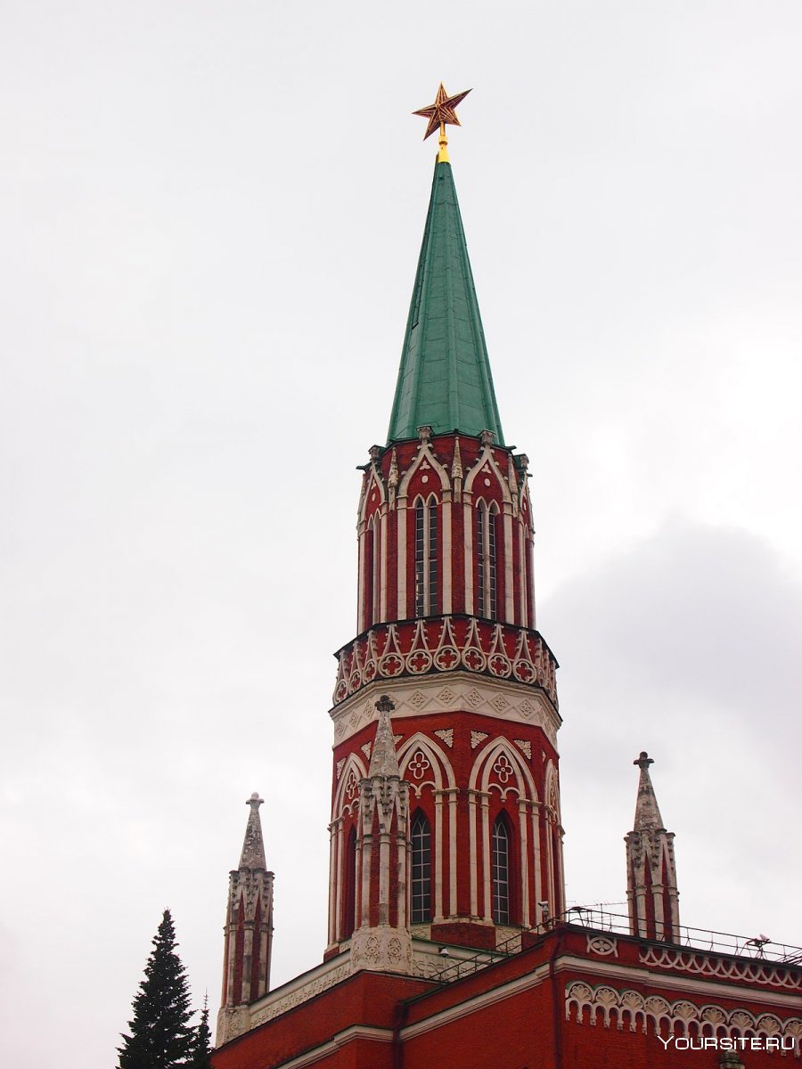 Башни Московского Кремля Никольская башня