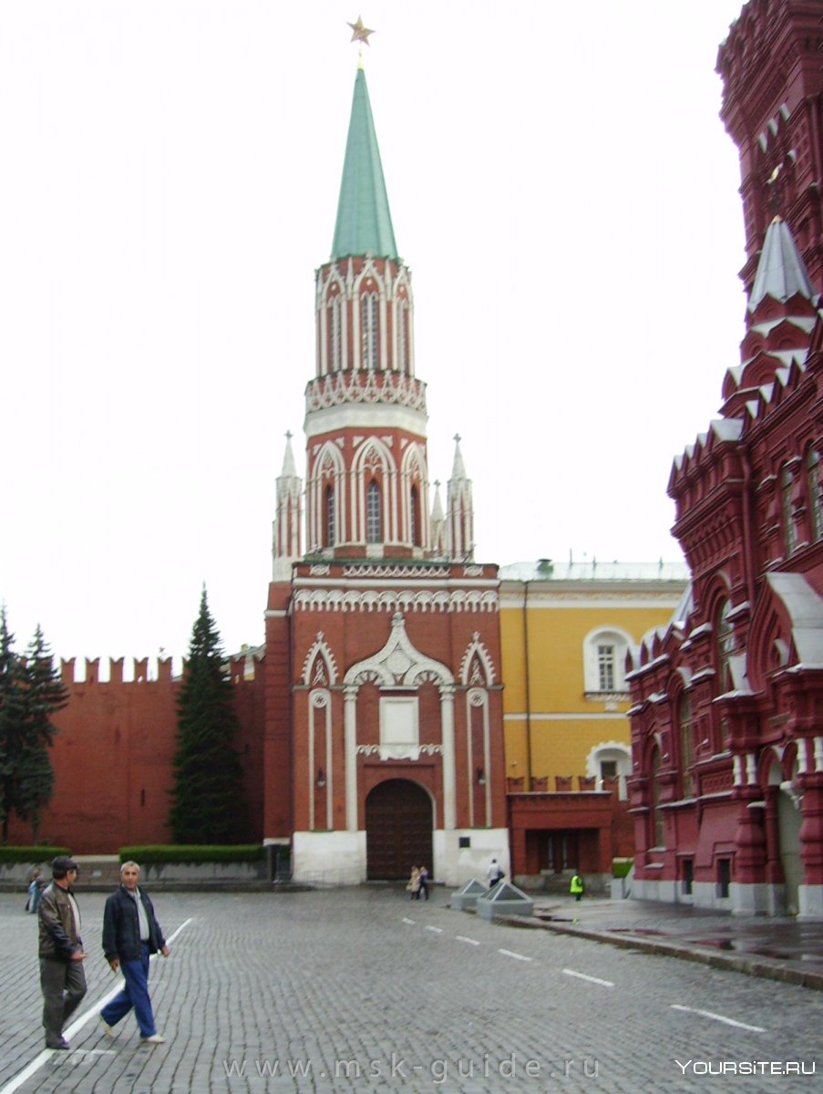Никольская башня Московского Кремля история для детей