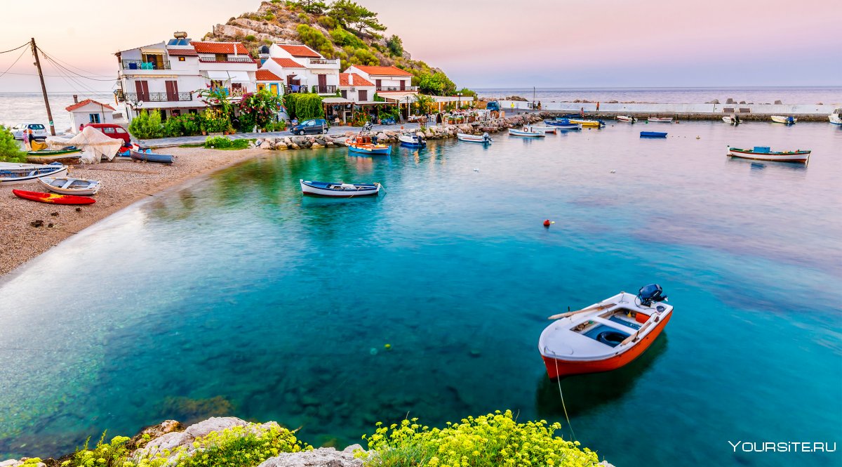 Греческий остров Самос