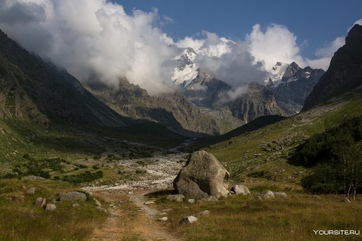 Безенги стена Кабардино-Балкария