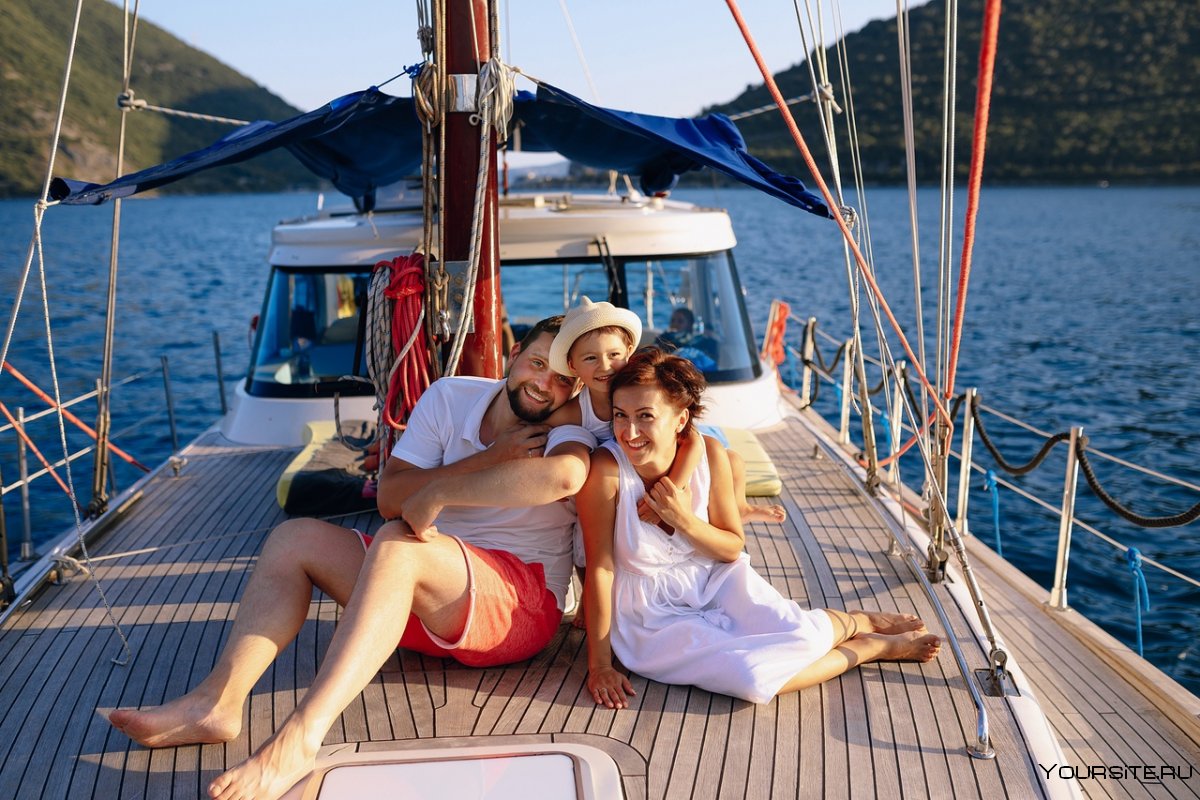 Фотосессия на яхте