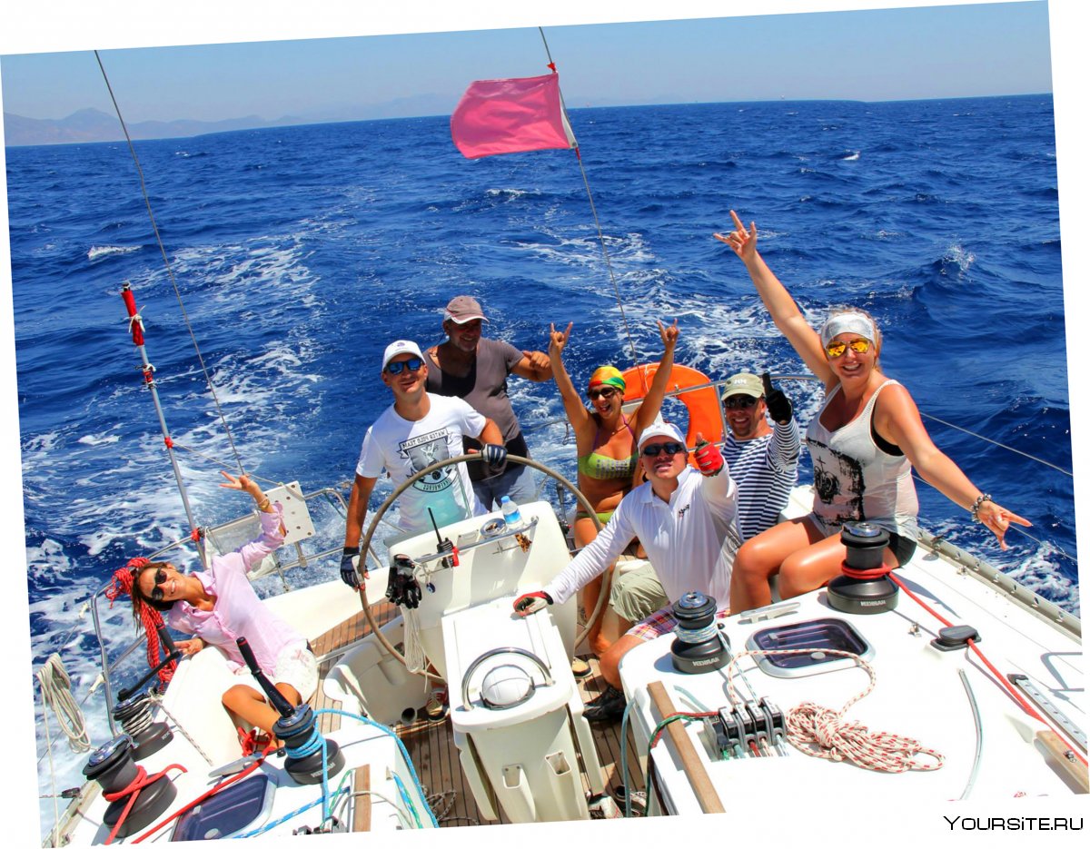 Яхтинг с друзьями