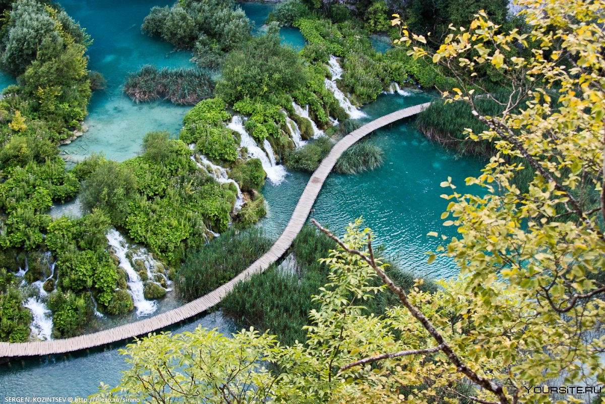 Плитвицкие озера зима