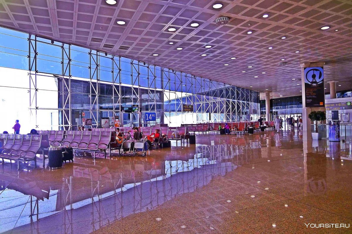 Аэропорт Барселоны фото пол