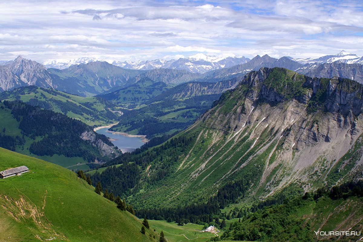 Горный хребет Швейцария