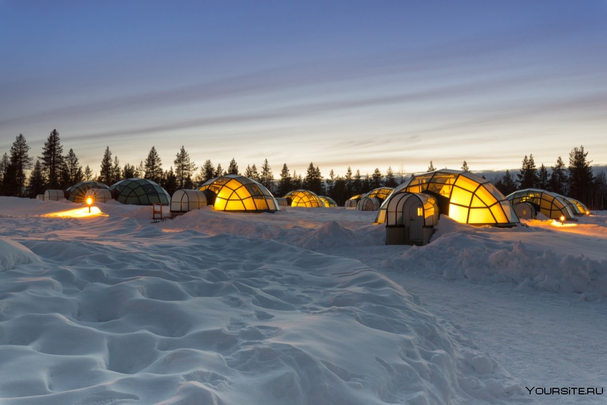 Igloo Village Kakslauttanen Финляндия, Саариселькя