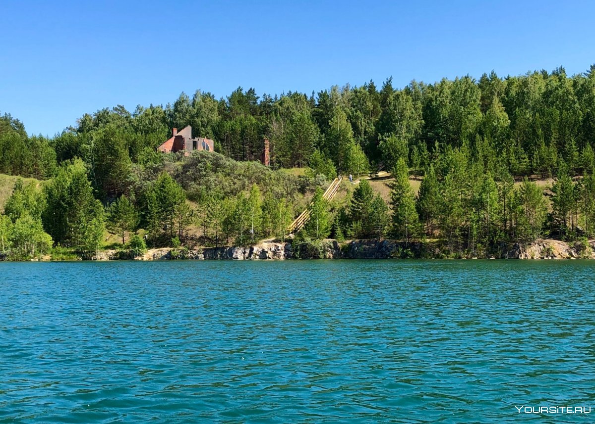 Мраморное озеро Барнаул