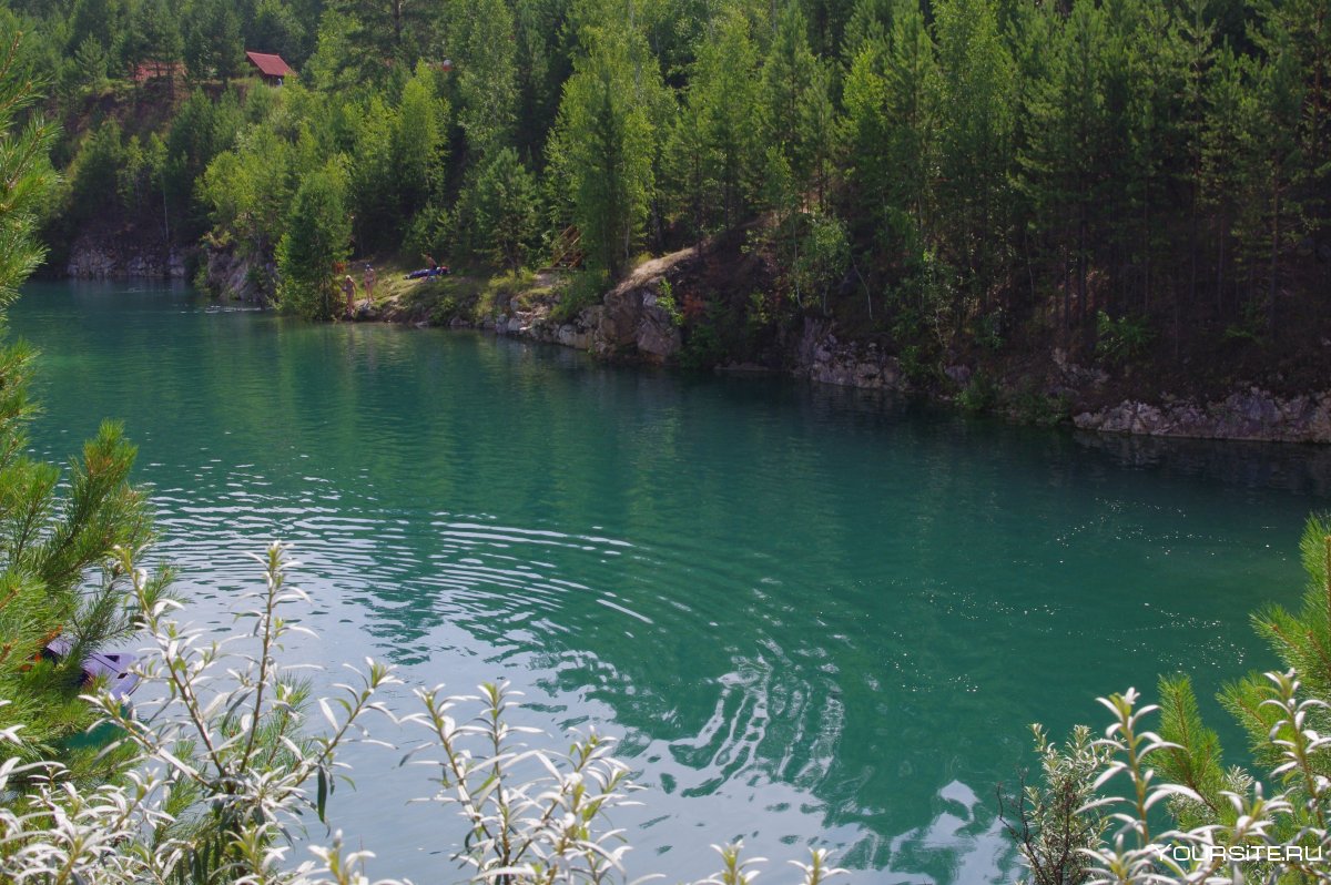 Озеро мраморное Хакасия