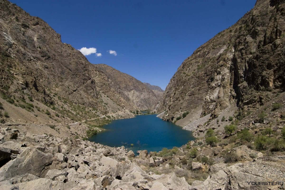 Туристы в Таджикистане