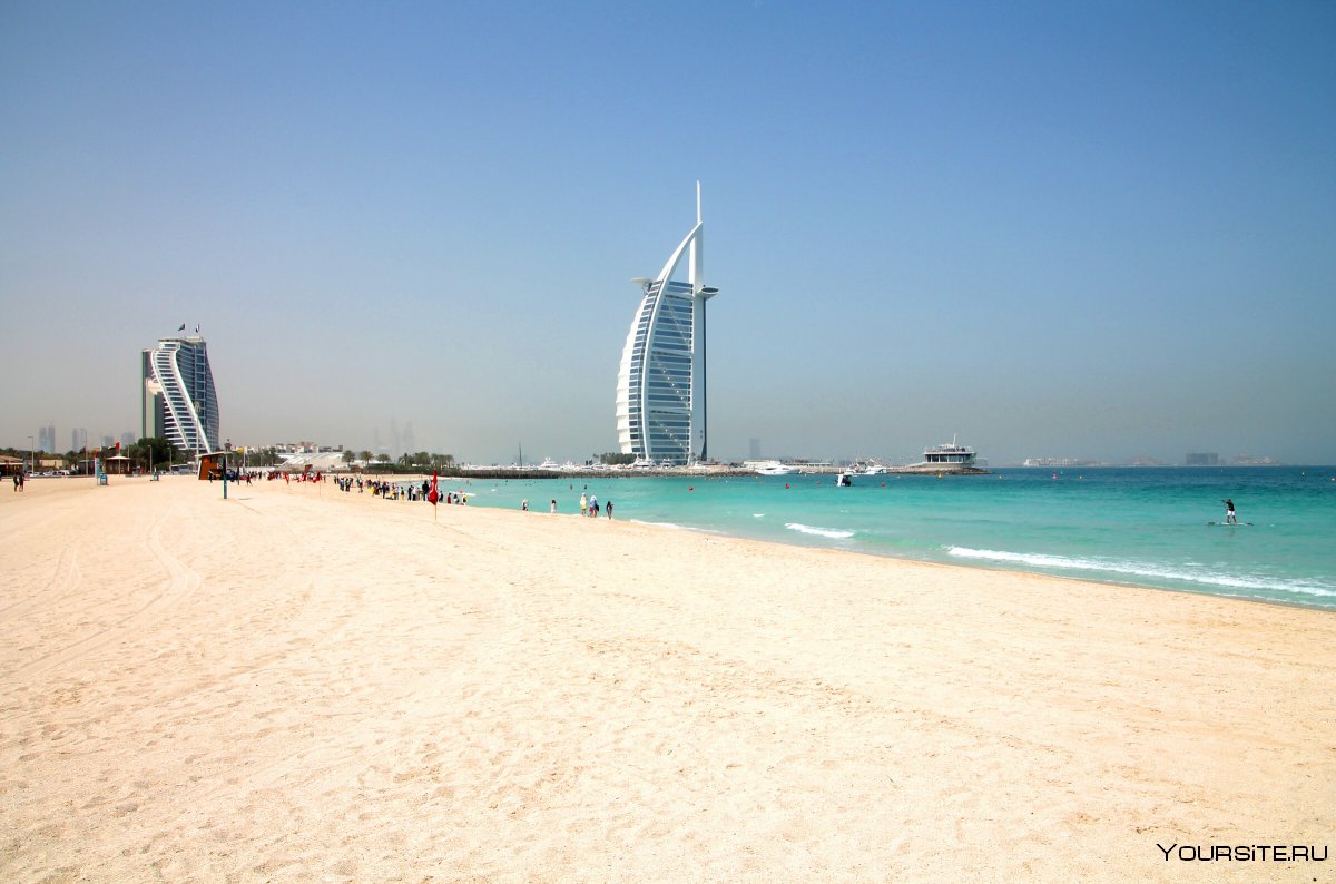 Дубай Алмазар парк пляж