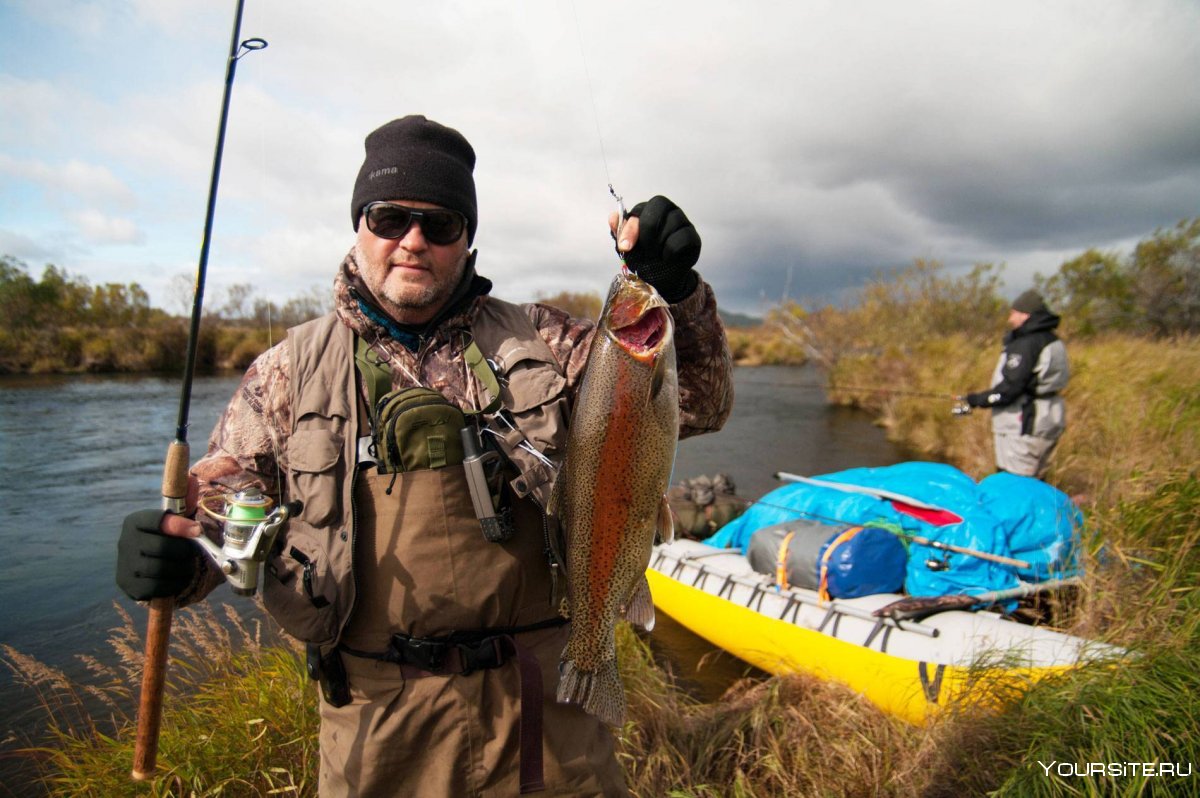 Рыбалка на реках Камчатки
