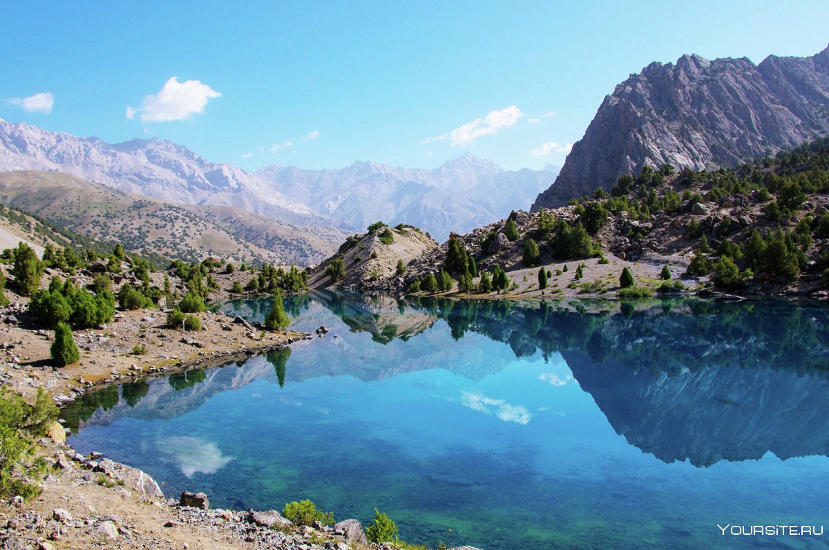 Фанские озера Таджикистан
