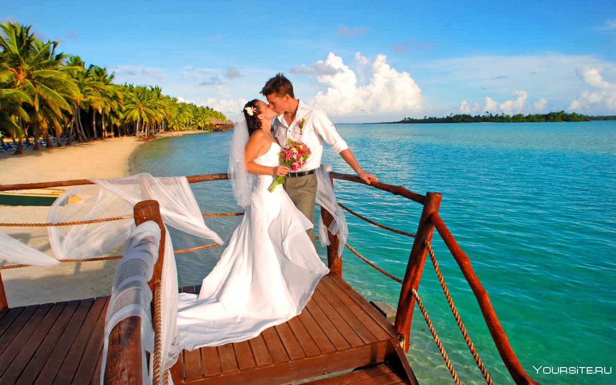 Свадьба на островах для двоих